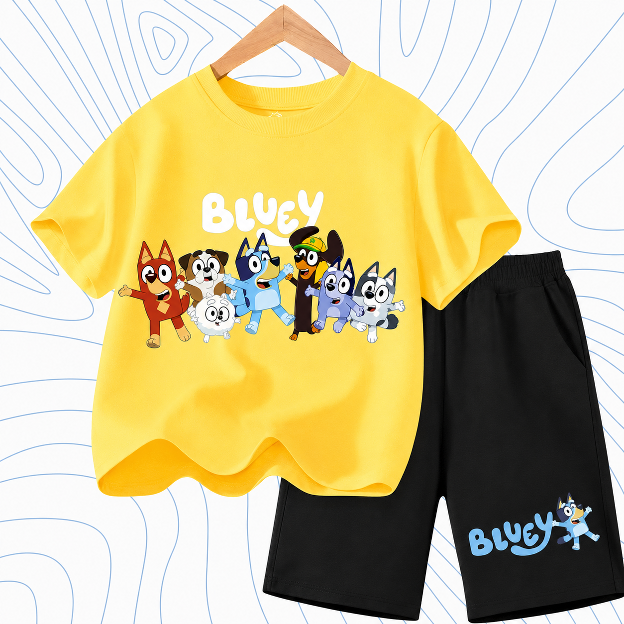 Bluey & Bingo Kinder-Outfit-Set