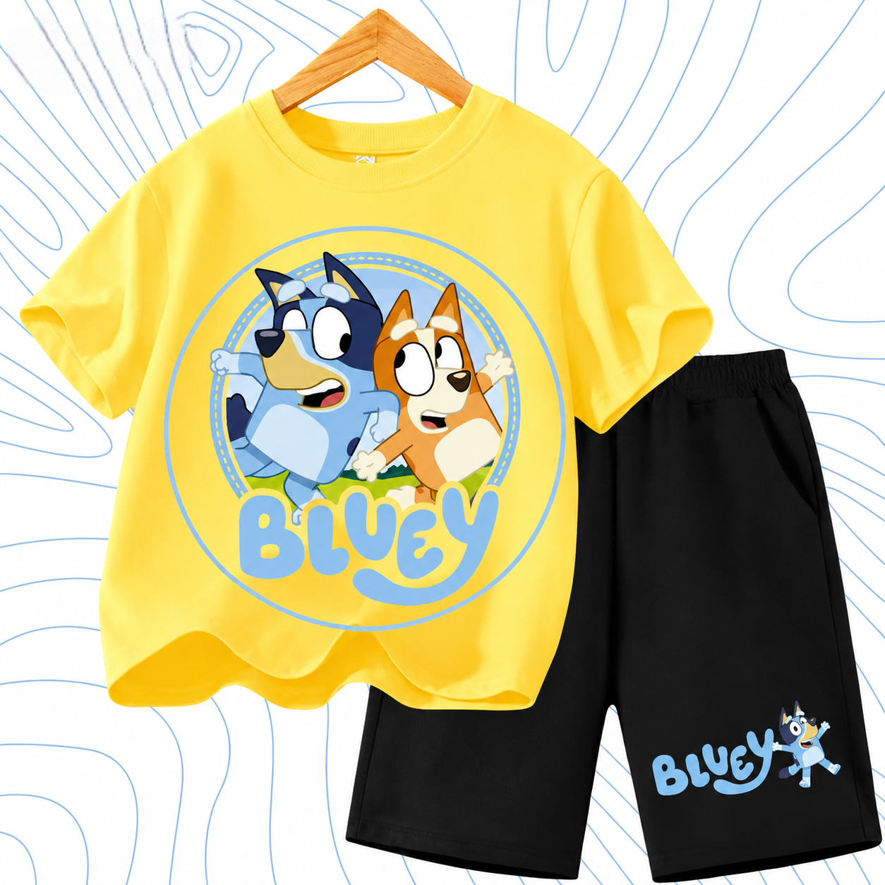 Bluey & Bingo Kinder-Outfit-Set