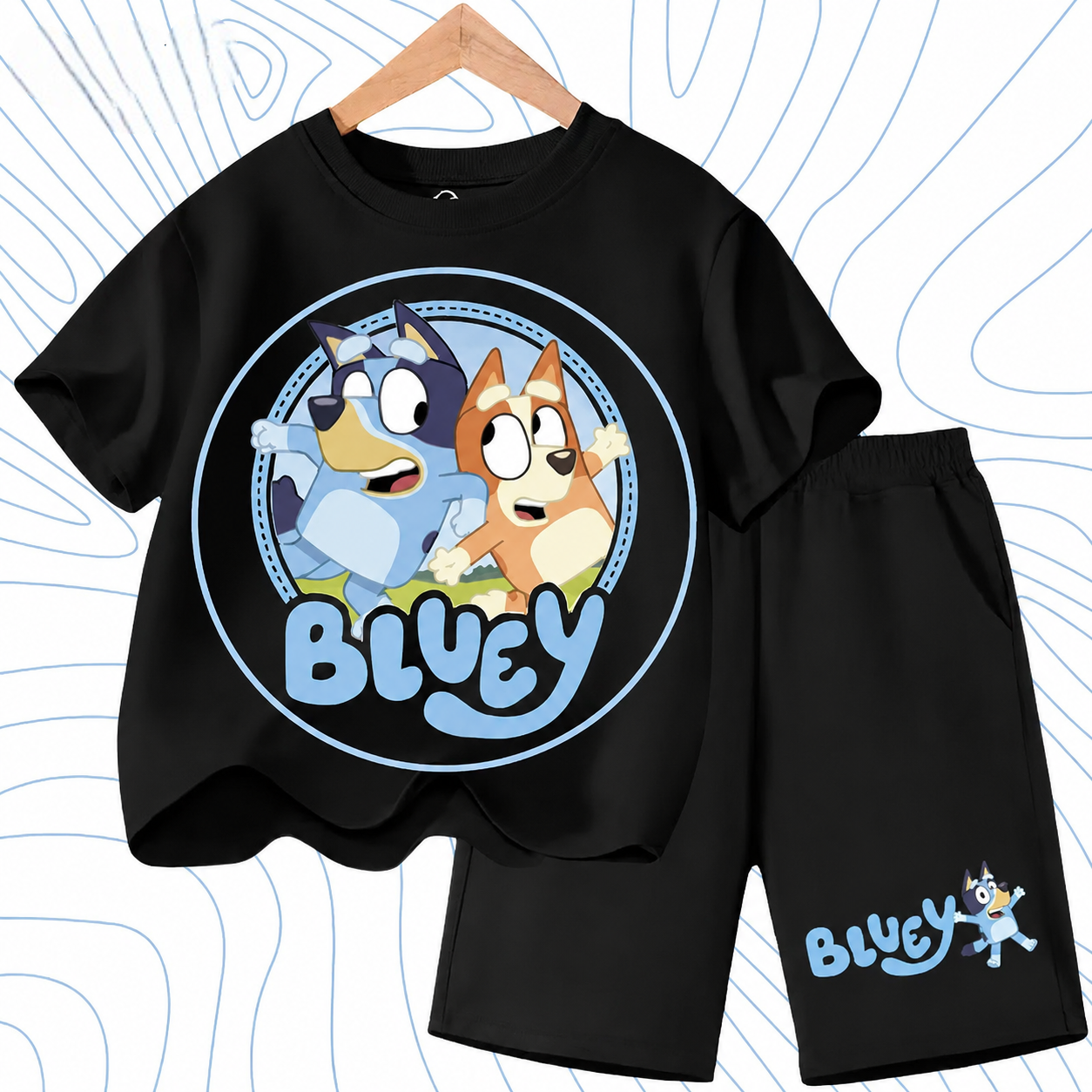 Bluey & Bingo Kinder-Outfit-Set