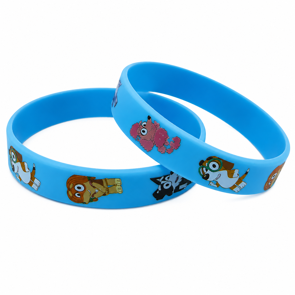 Bluey & Bingo Silicone Bracelet Set