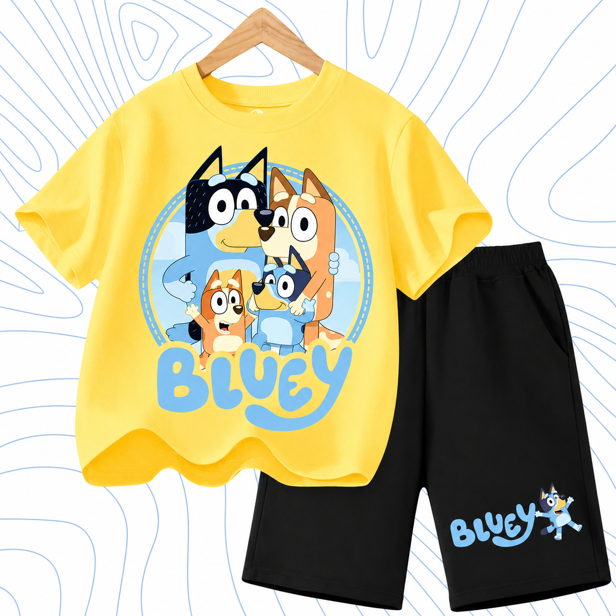 Bluey & Bingo Kinder-Outfit-Set
