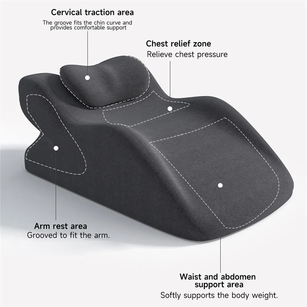 Keilkissen 30 ° &60 °   Verstellbares, ergonomisches Bettkissen für Säurereflux, Schnarchen, Schwangerschaft, Rücken- und Beinstütze, abnehmbarer und waschbarer Bezug.