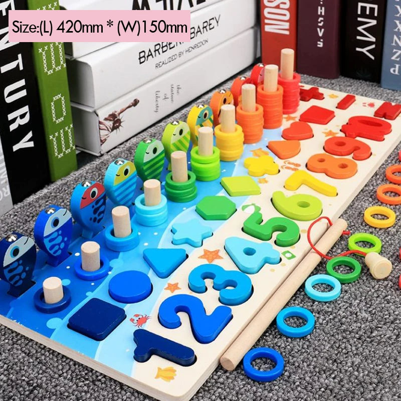 Montessori Holz-Mathematikspielzeug