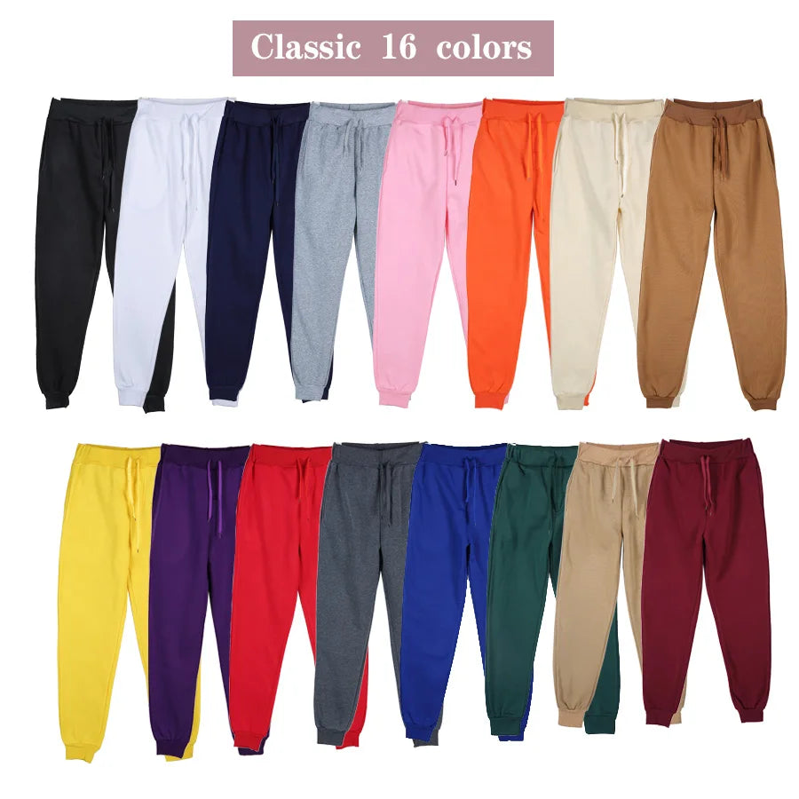 Neue männer Herbst und Winter Casual Farbe Passenden Hosen Koreanischen Stil Kleidung Modische Sport und Fitness Hosen Wandern Gym