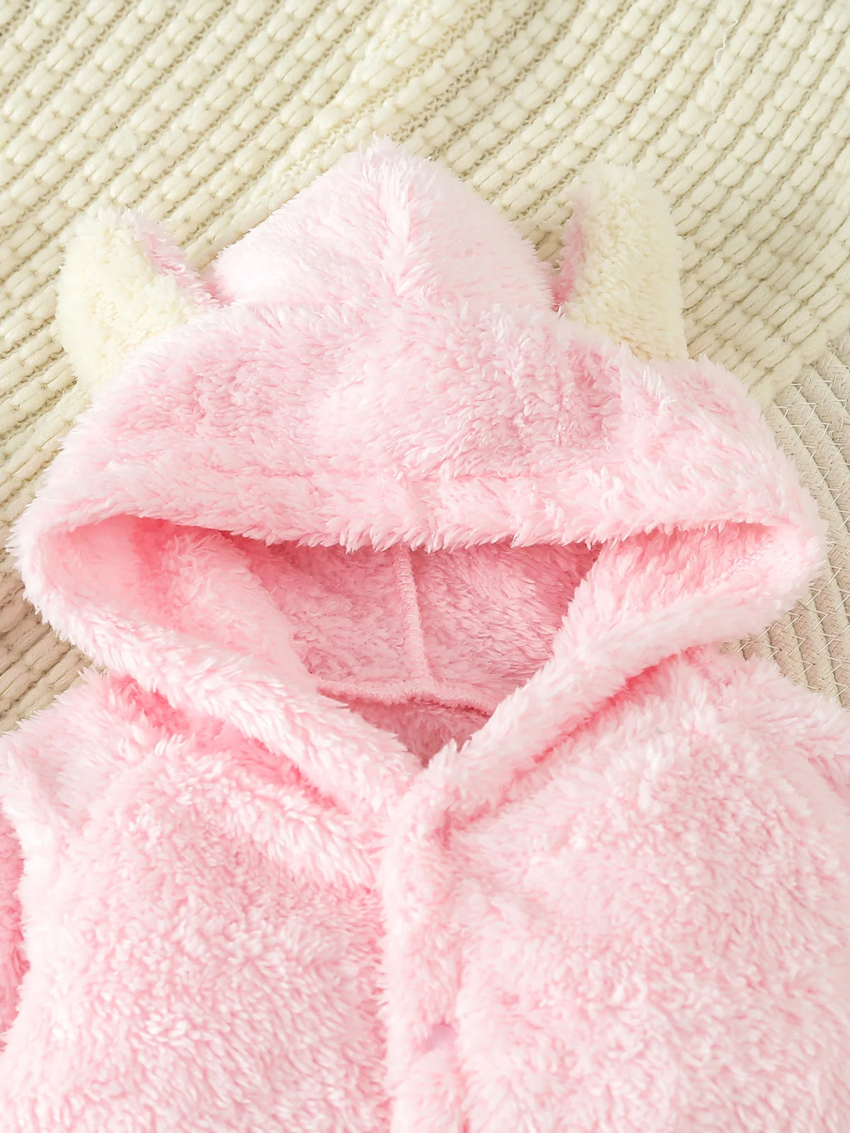 Neugeborenen Baby Strampler Frühling Herbst Warme Fleece Baby Jungen Kostüm Baby Mädchen Kleidung Tier Baby Pyjamas Mit Kapuze Overalls 0-1Y