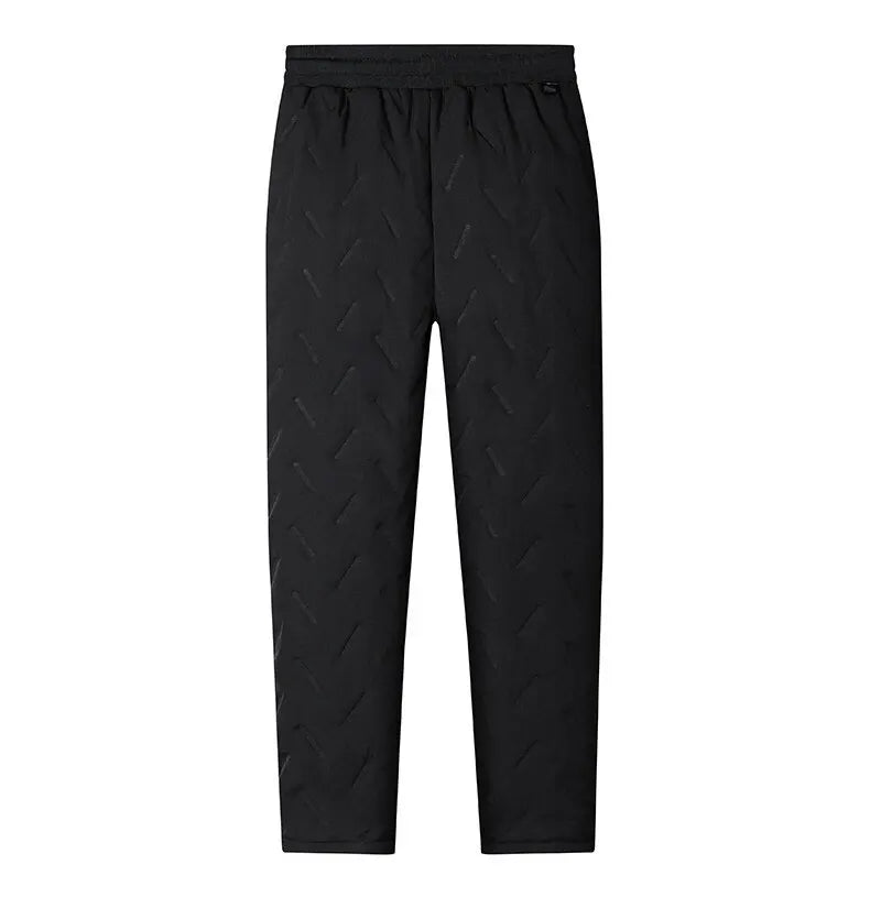 Winter Laufhose Kaschmir Verdicken Fleece Winddicht Jogginghose Männer Jogger Baumwolle Warme Hosen Männlichen Wasserdichte Thermische Hosen