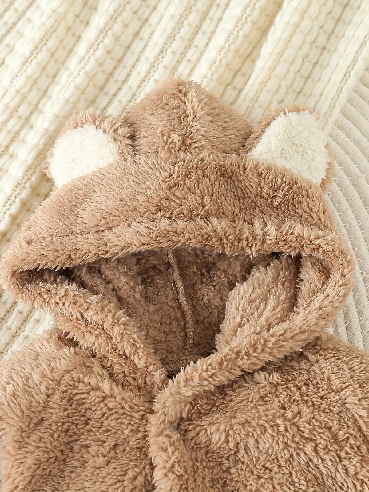 Neugeborenen Baby Strampler Frühling Herbst Warme Fleece Baby Jungen Kostüm Baby Mädchen Kleidung Tier Baby Pyjamas Mit Kapuze Overalls 0-1Y