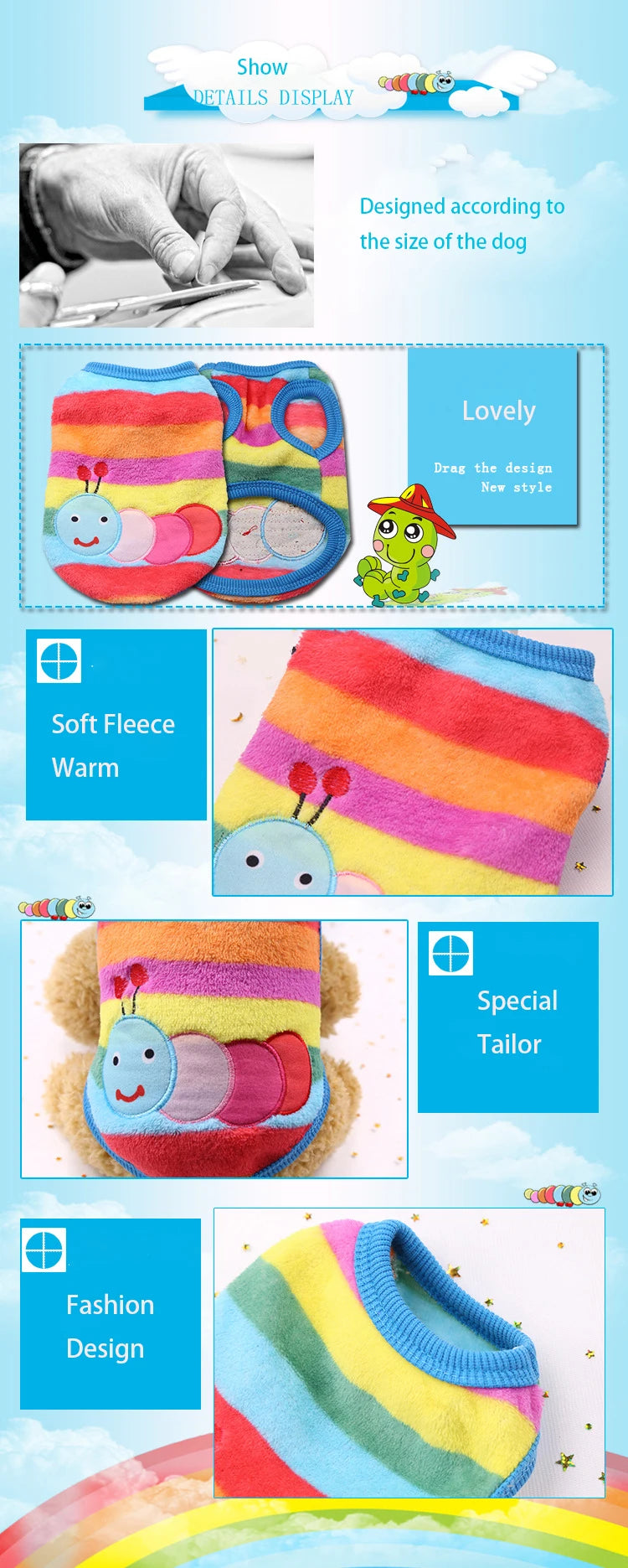 Nette Hund Kleidung Winter Weste Für Kleine Hunde Katzen Warme Haustiere Pullover Weiche Flanell Welpen Puffer Jacke Hund Zubehör Liefert Xxs