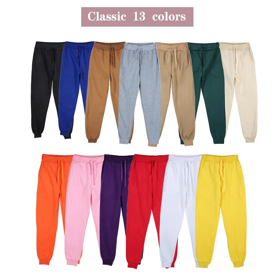 Neue männer Herbst und Winter Casual Farbe Passenden Hosen Koreanischen Stil Kleidung Modische Sport und Fitness Hosen Wandern Gym