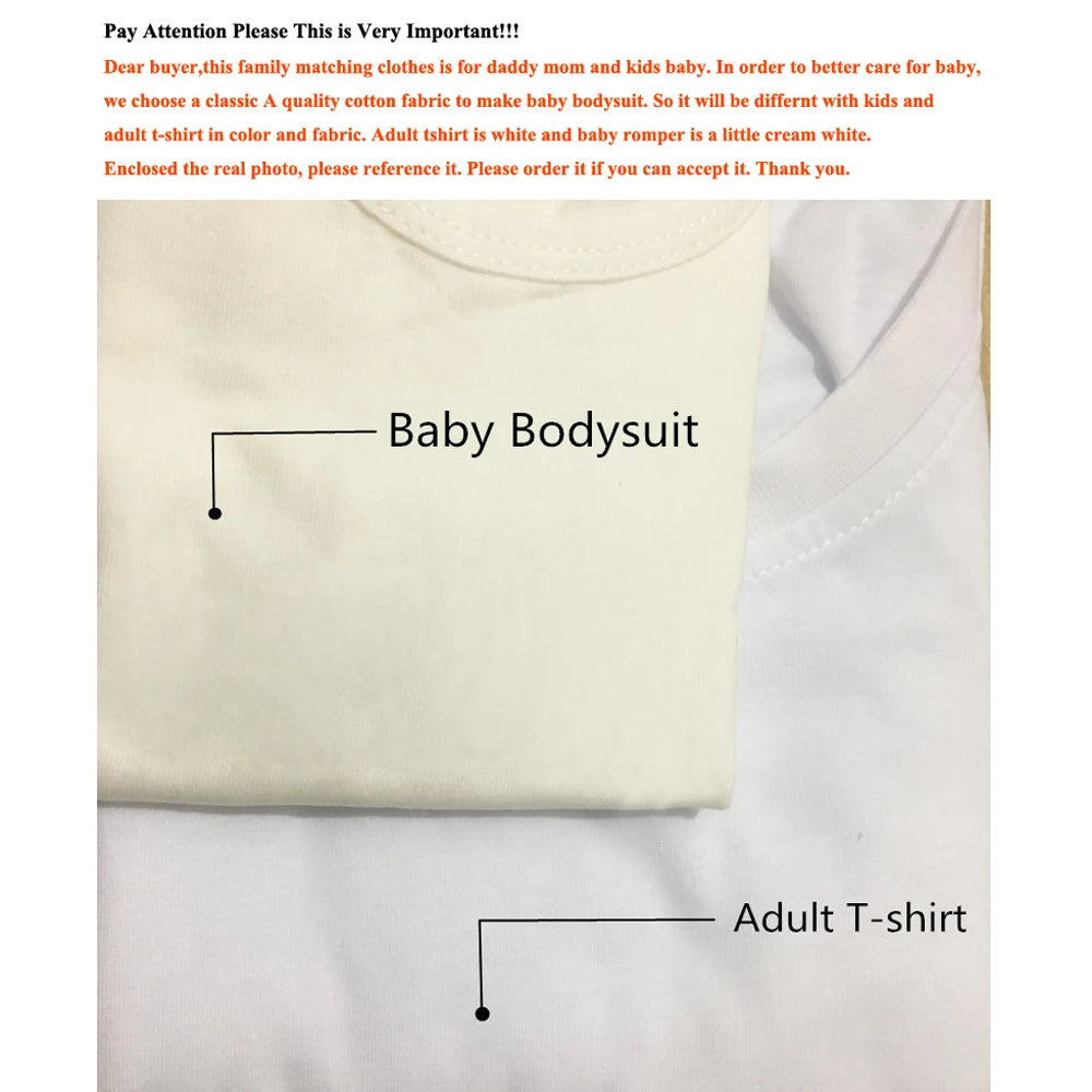 Funny Baby Dad 2022 Family Matching Outfits Simple Pregnancy Announcement Family Look T-Shirt Baby Dad Matching Clothes