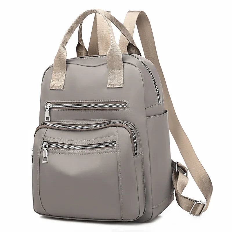 Frauen Rucksack Reise Casual Wasserdichte Oxford Schulter Taschen Weibliche Große Kapazität Handtasche Rucksack Schwarz Geldbörse Schule Pack