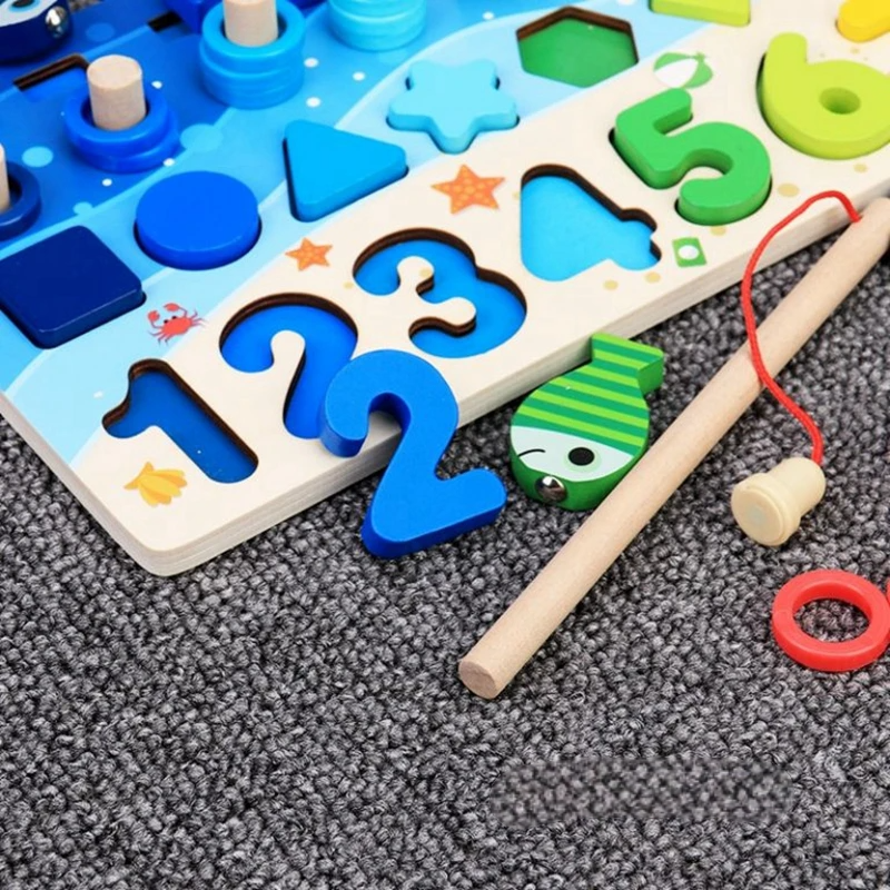 Montessori Holz-Mathematikspielzeug
