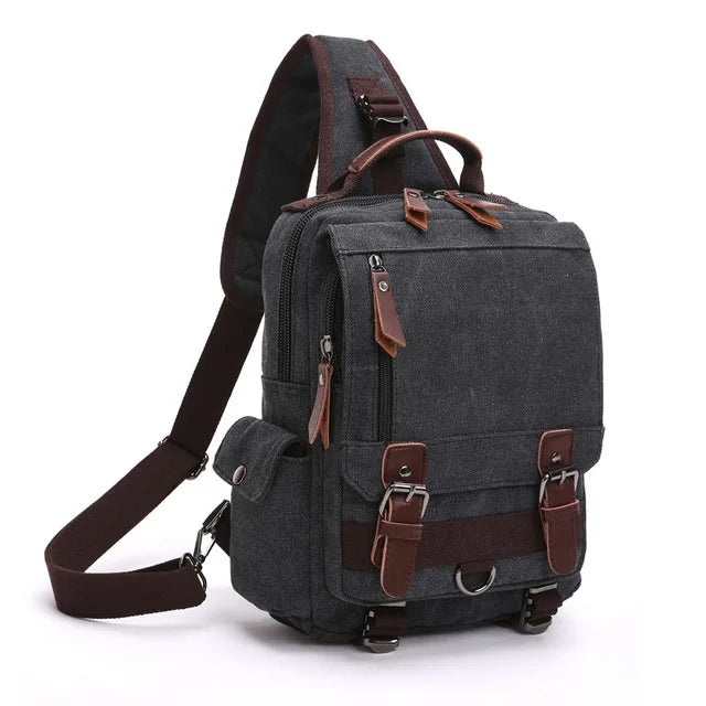Neuer kleiner Canvas-Rucksack für Herren, Reiserucksack, multifunktionale Umhängetasche für Damen, Laptop-Rucksack, Schultaschen, Tagesrucksack für Damen