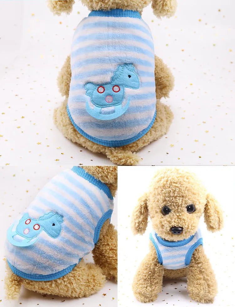 Nette Hund Kleidung Winter Weste Für Kleine Hunde Katzen Warme Haustiere Pullover Weiche Flanell Welpen Puffer Jacke Hund Zubehör Liefert Xxs