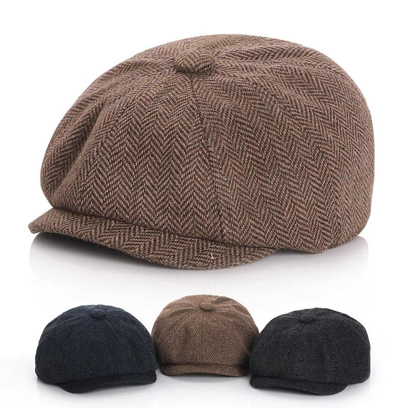Herbst Winter Kinder Hut Klassische Jungen Baskenmütze Hüte Mode Kinder Kappe Warme Zubehör Kleinkind Baby Fotografie Requisiten Infant Geschenke