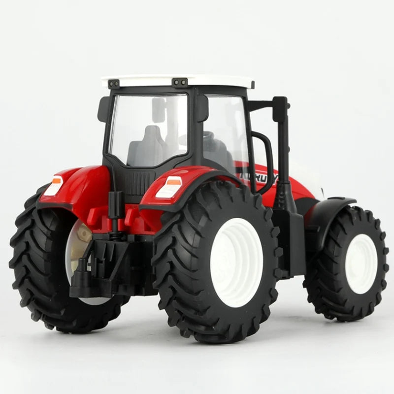1/24 2,4G RC Bauer Auto Spielzeug Set für Kinder Fernbedienung Traktor Anhänger mit Lichtern Elektrische Bauernhof Fahrzeug Lkw kinder Geschenke