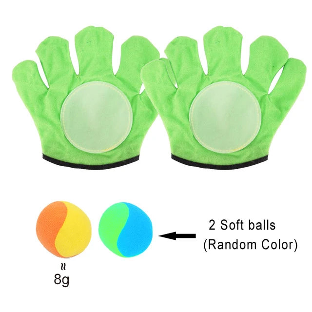 1Set Kinder Sauger Klebrige Kugel Spielzeug Outdoor Sport Fangen Ball Spiel Set Werfen Und Fangen Eltern-kind-Interaktive Outdoor Spielzeug GYH