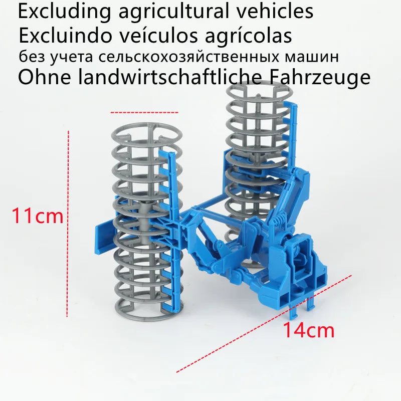 1/24 2,4G RC Bauer Auto Spielzeug Set für Kinder Fernbedienung Traktor Anhänger mit Lichtern Elektrische Bauernhof Fahrzeug Lkw kinder Geschenke
