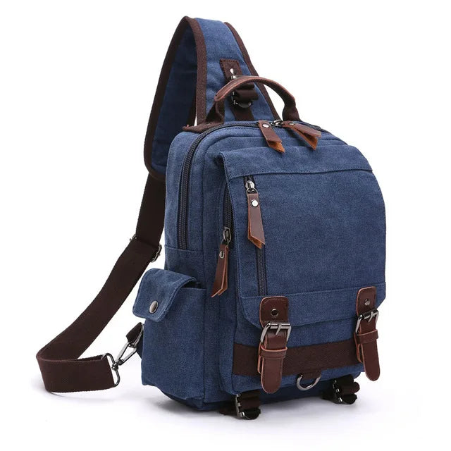 Neuer kleiner Canvas-Rucksack für Herren, Reiserucksack, multifunktionale Umhängetasche für Damen, Laptop-Rucksack, Schultaschen, Tagesrucksack für Damen