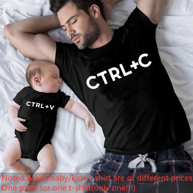 Funny Baby Dad 2022 Family Matching Outfits Simple Pregnancy Announcement Family Look T-Shirt Baby Dad Matching Clothes