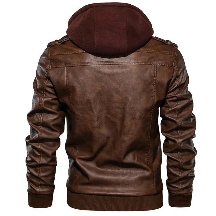 KB Neue männer Leder Jacken Herbst Casual Motorrad PU Jacke Biker Leder Mäntel Marke Kleidung EU Größe SA722
