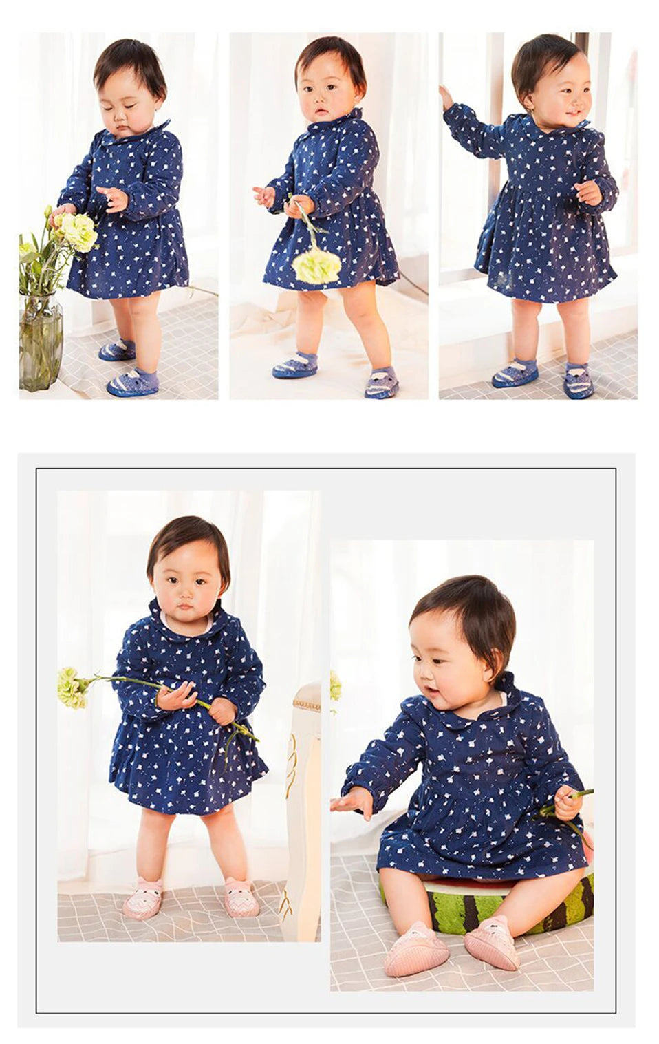 2022 mode Baby Socken Mit Gummi Sohlen Infant Socke Neugeborenen Herbst Winter Kinder Boden Socken Schuhe Anti Slip Weiche Sohle socke