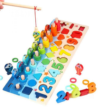 Montessori Holz-Mathematikspielzeug