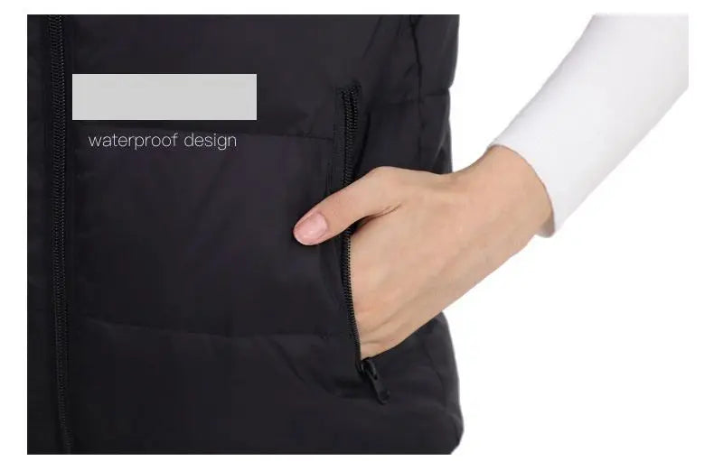 9-beheizte Weste Zonen Elektrisch beheizte Jacken Männer Frauen Sportbekleidung Beheizter Mantel Graphene Heat Coat USB-Heizjacke für Camping