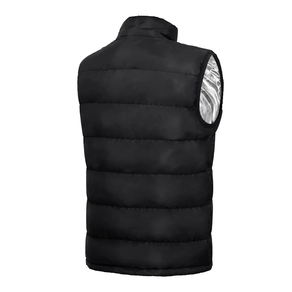 9-beheizte Weste Zonen Elektrisch beheizte Jacken Männer Frauen Sportbekleidung Beheizter Mantel Graphene Heat Coat USB-Heizjacke für Camping