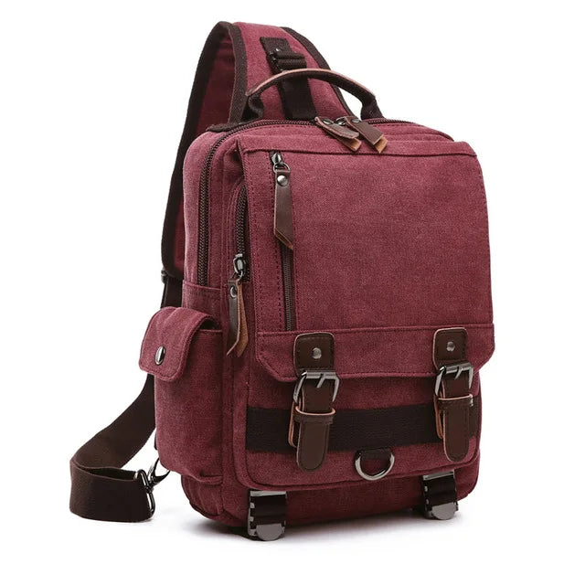 Neuer kleiner Canvas-Rucksack für Herren, Reiserucksack, multifunktionale Umhängetasche für Damen, Laptop-Rucksack, Schultaschen, Tagesrucksack für Damen