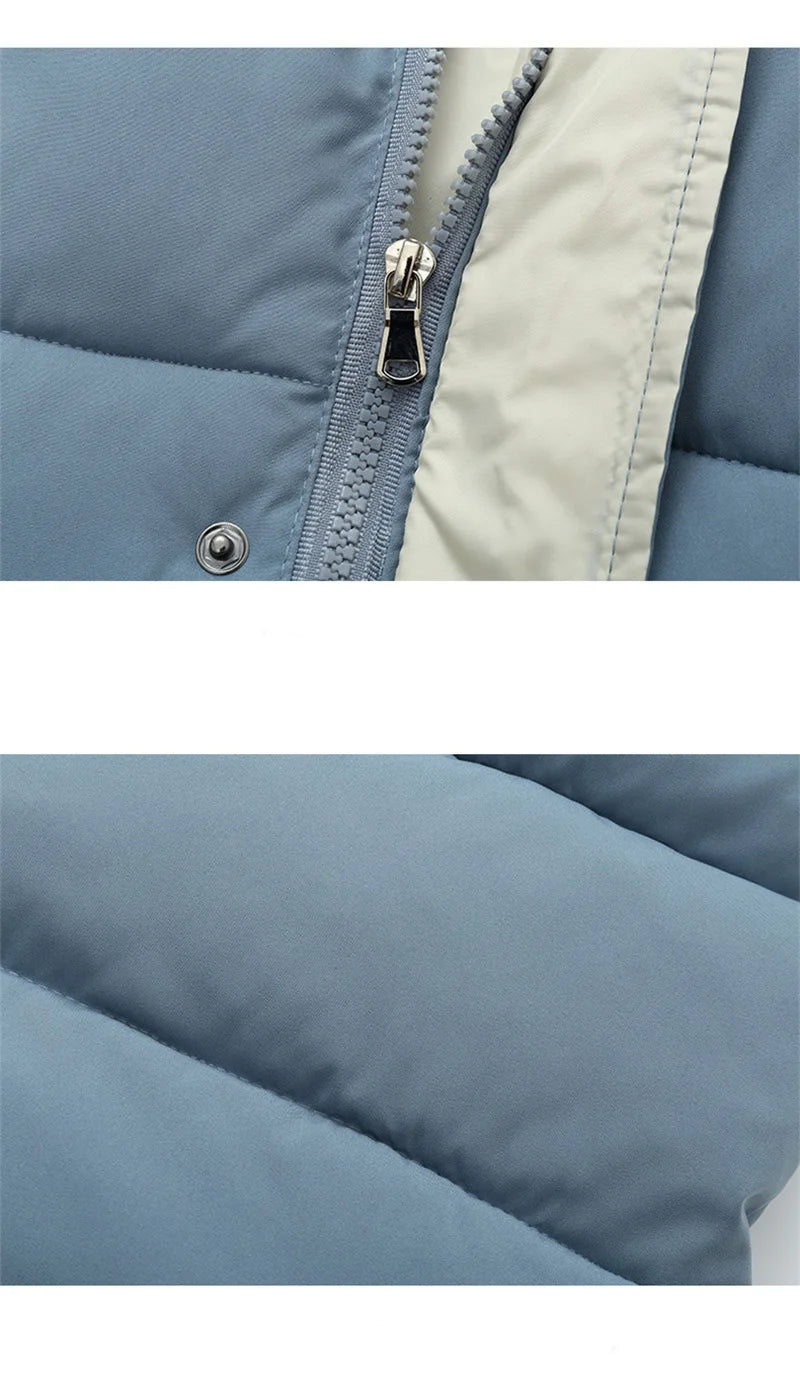 Kinder Daunen Lange Oberbekleidung Winter Herbst Teen Baumwolle Kleidung Jungen Mädchen Baumwolle Gefütterte Parka Mäntel Große Kinder Verdicken Warme jacke