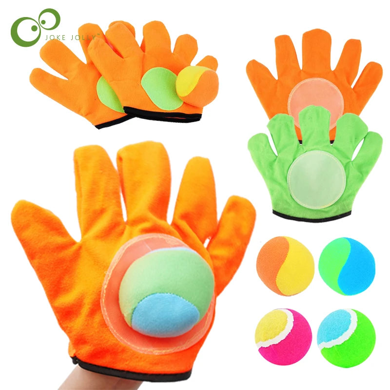 1Set Kinder Sauger Klebrige Kugel Spielzeug Outdoor Sport Fangen Ball Spiel Set Werfen Und Fangen Eltern-kind-Interaktive Outdoor Spielzeug GYH