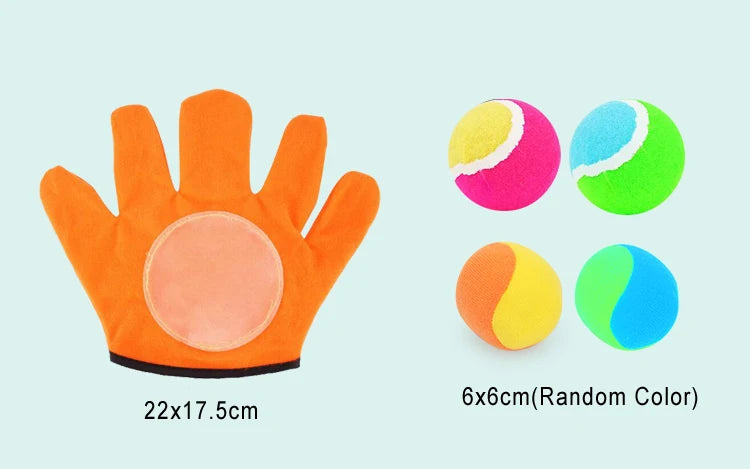 1Set Kinder Sauger Klebrige Kugel Spielzeug Outdoor Sport Fangen Ball Spiel Set Werfen Und Fangen Eltern-kind-Interaktive Outdoor Spielzeug GYH