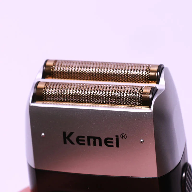 Kemei Electric Shaver for Men Rechargeable Beard Trimmer Electric Razor Floating Barber Hair Clipper Facial Care Shaving Machine