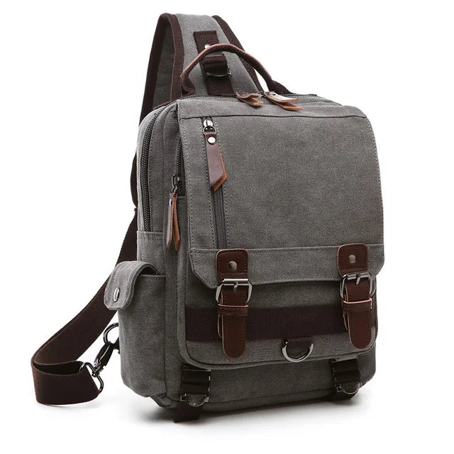 Neuer kleiner Canvas-Rucksack für Herren, Reiserucksack, multifunktionale Umhängetasche für Damen, Laptop-Rucksack, Schultaschen, Tagesrucksack für Damen