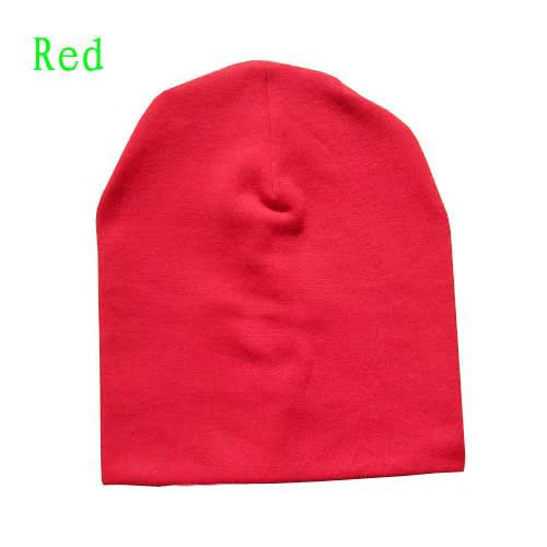 6M-3Y Baby Strickmütze und Schal Set Einfarbig Baumwolle Hip-Hop Beanie Warme Kleinkind-Mütze für Jungen Mädchen Frühling Herbst Winter