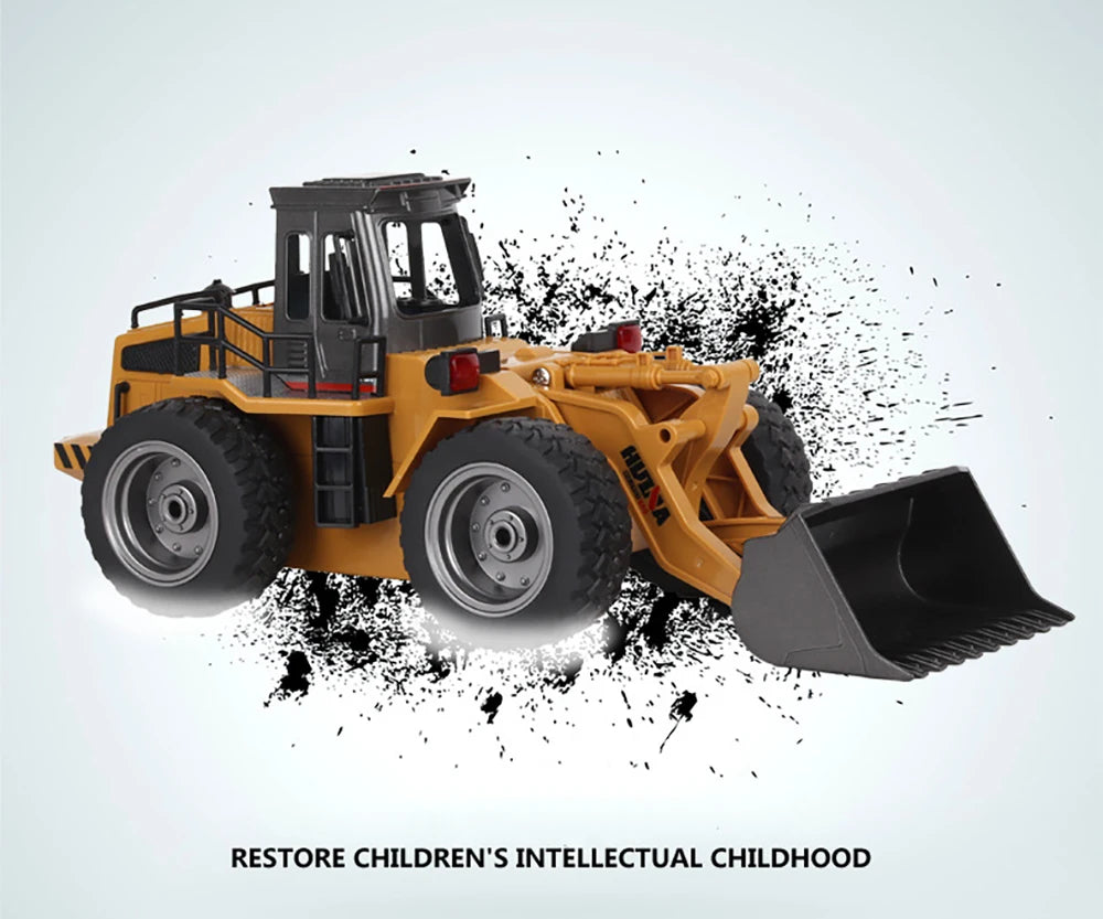Huina 1520 1:18 RC Traktor Schaufel Spielzeug Rc Gabelstapler Engineering Auto Spielzeug Spielzeug für Kinder Junge Spielzeug Bulldozer Traktor Modell
