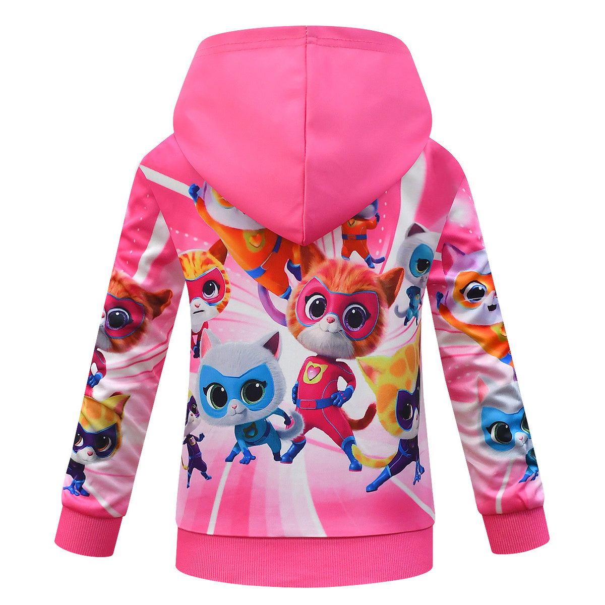 SuperKitties Kleidung Kinder Herbst Winter Jacke Baby Mädchen Mit Kapuze Mäntel Teen Jungen Zipper Oberbekleidung Kinder Casual Sport Jacken