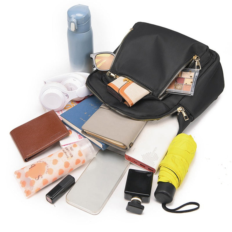 Rucksack für Damen – leichter College-Tagesrucksack, trendiger Reiserucksack (wasserabweisende Campus-Büchertasche)