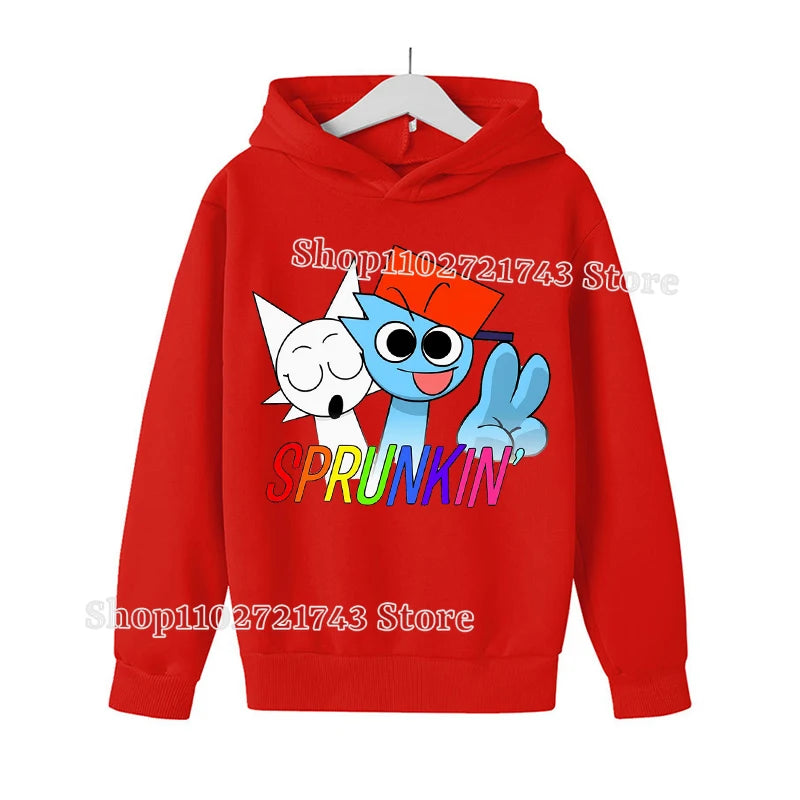 Kids Anime Cartoon Hoodie