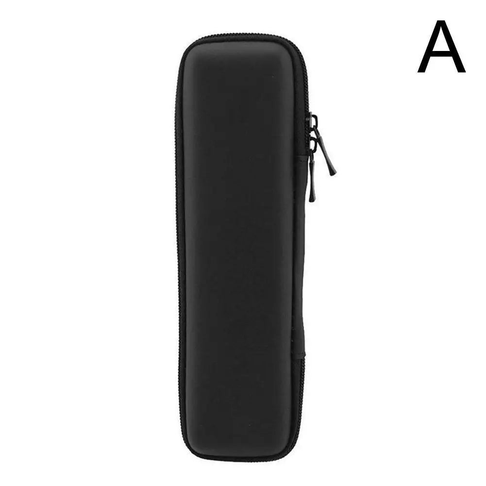 Schwarz EVA Hard Shell Stylus Stift Federmäppchen Halter Kopfhörer Mesh Lagerung Organizer Bleistift Reißverschluss Fall Schulbedarf