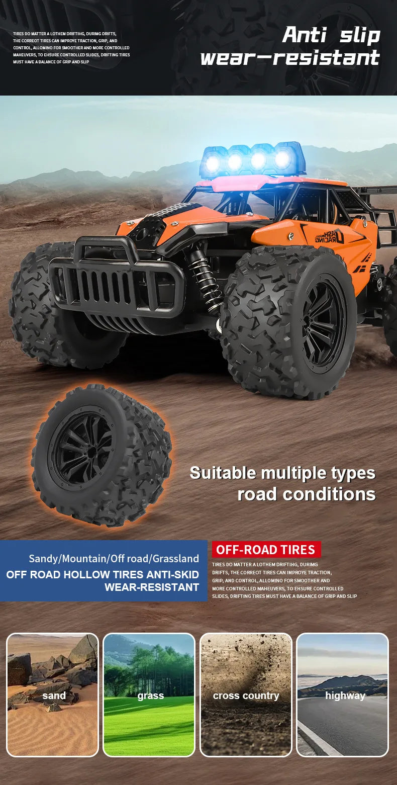 1:16 RC Auto Fernbedienung Autos 2WD Radio Buggy Lkw Drift Racing Klettern Geländewagen Outdoor Spielzeug für Junge Kind Kinder