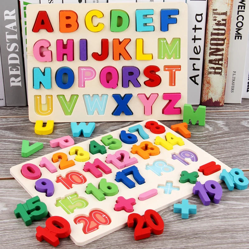 Montessori Wooden Puzzle Toy