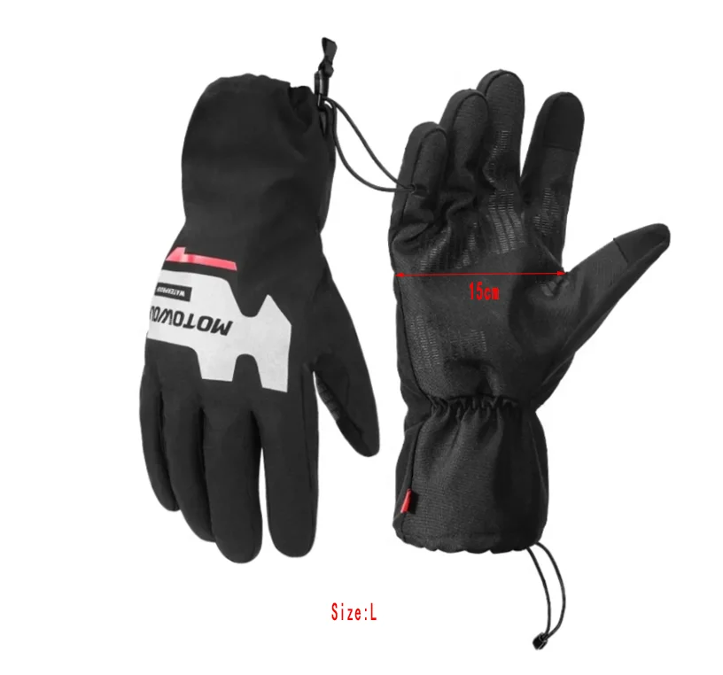 Herbst Winter Motorrad Reiten Handschuhe Wasserdichte Regenschutz Winddicht Warme Motorradfahrer Racing Fahrer Zubehör Männer Frauen
