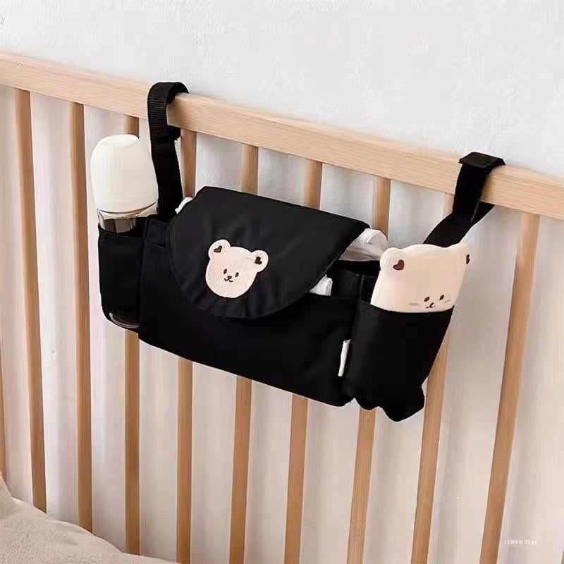 Baby Kinderwagen Tasche Kinderwagen Organizer Baby Zubehör Tasse Halter Neugeborenen Trolley Tragbare Reise Auto Taschen für Wagen Universal