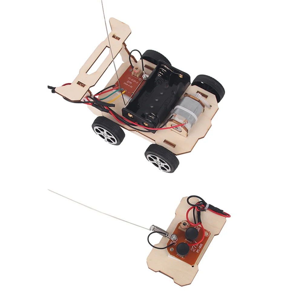 DIY RC Auto Modell Montieren Kit Mini Lehre Lernen STEM Projekt Wissenschaft Bildung Hilfe Experiment Spielzeug für Kinder Kinder Geschenke