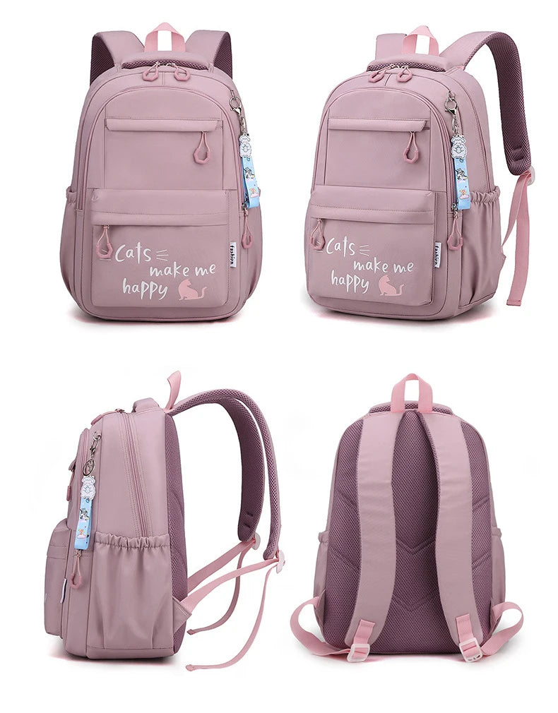 Girls Casual School Backpack
