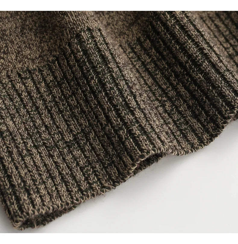 Koreanische frauen Kleidung Neue Stricken Woolen Gedruckt Strickjacke Mantel Mittleren Alters Mutter Strickwaren Tops Vintage Oma Pullover Jacke