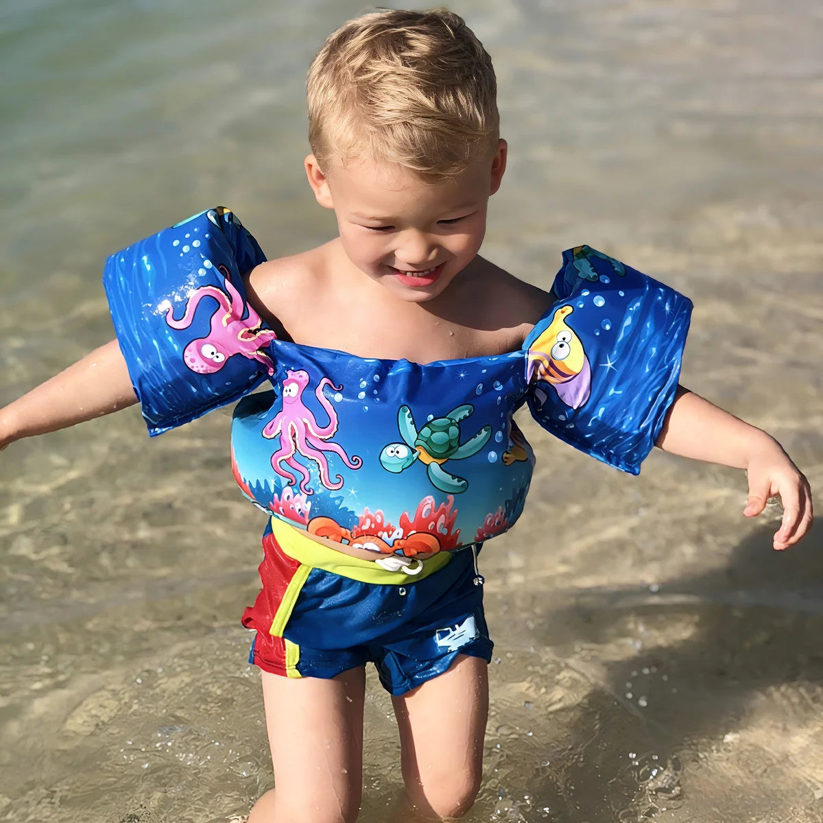 Sichere Baby Float Arm Hülse Schwimm Ring Auftrieb Schwimmen Schaum Armbinden Kind Schwimmen Ausrüstung Pool Spielzeug Bequem