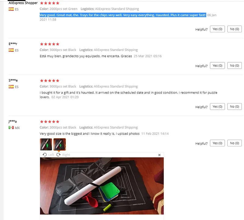 Professionelle Puzzle-Rollmatte, Decke, Filzmatte, bis zu 1500/2000/3000 Teile, Zubehör, Puzzle, tragbare Reise-Aufbewahrungstasche
